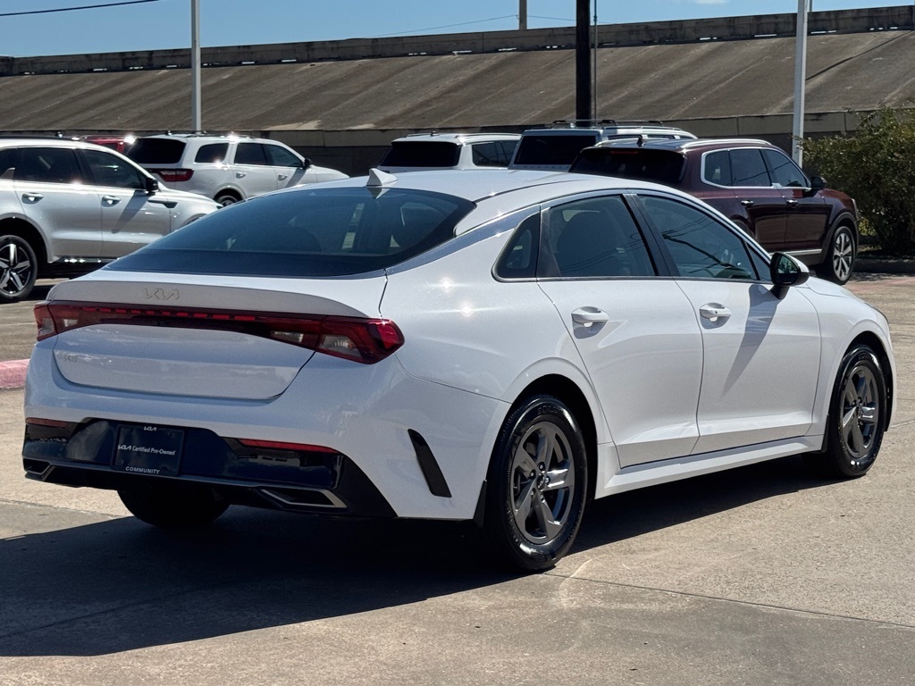2023 Kia K5 LXS White at Joe Myers Mazda Kia