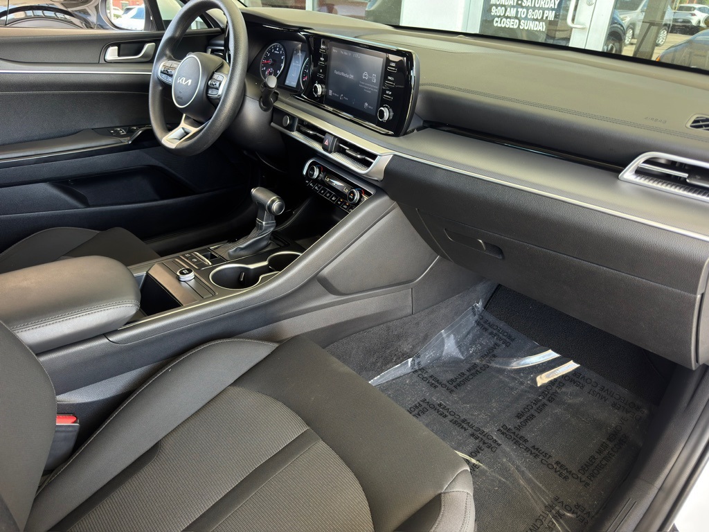 2023 Kia K5 LXS White at Joe Myers Mazda Kia