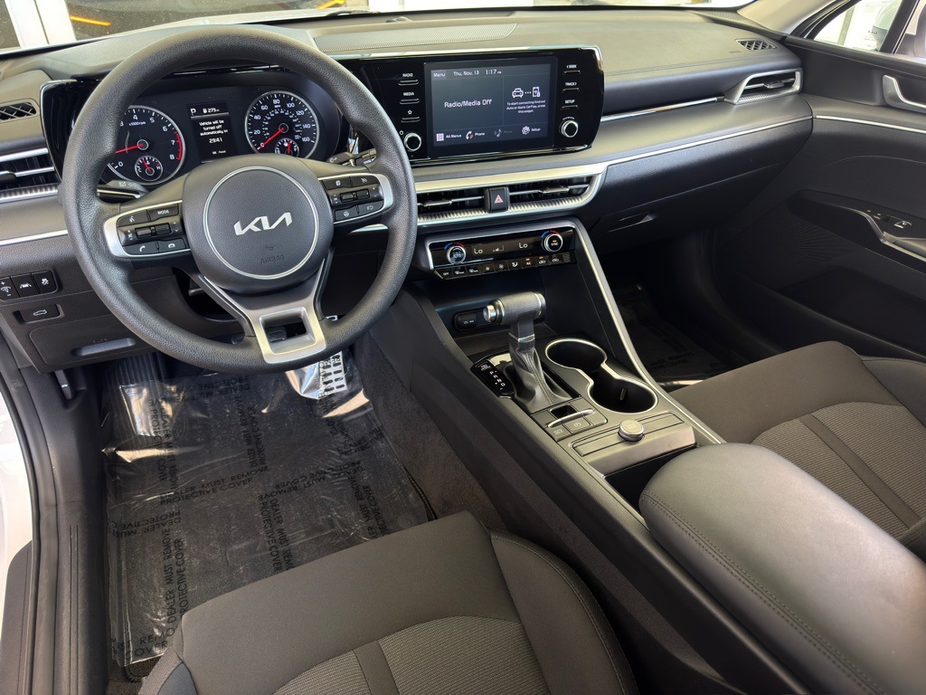 2023 Kia K5 LXS White at Joe Myers Mazda Kia