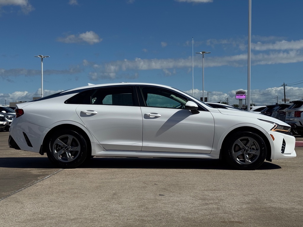 2023 Kia K5 LXS White at Joe Myers Mazda Kia