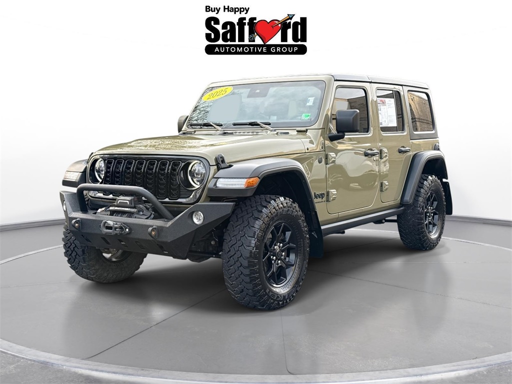 2025 Jeep Wrangler Willys 4-Door 4WD
