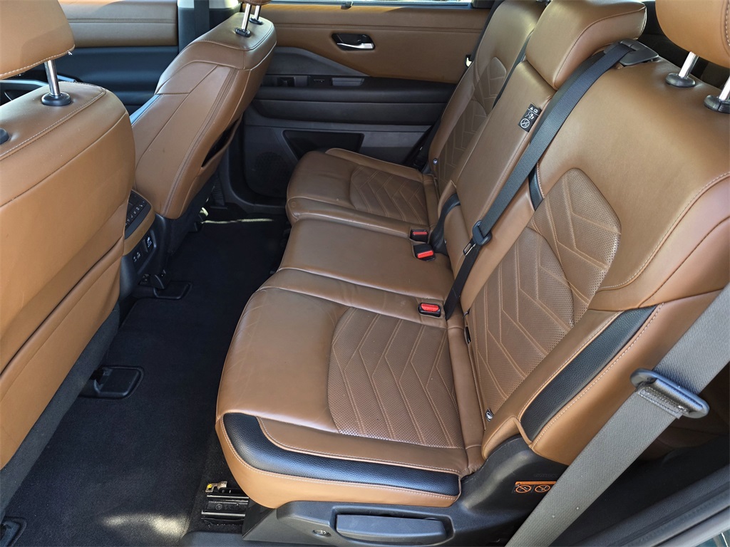 2024 Nissan Pathfinder Platinum Green at DeMontrond Auto Country