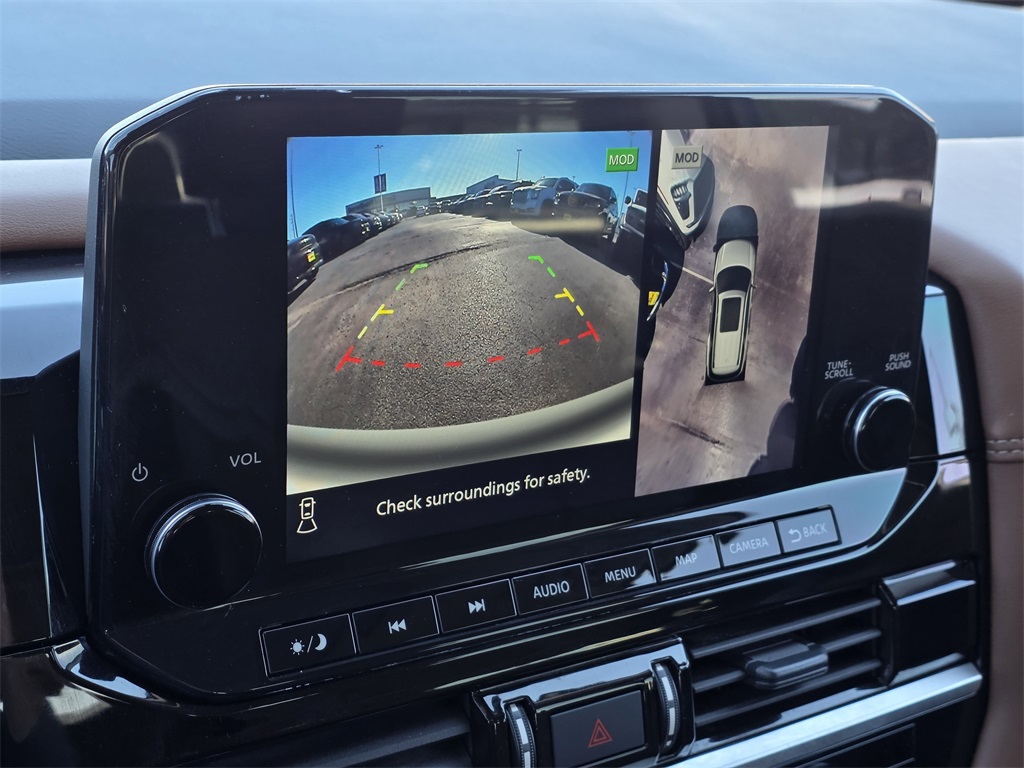 2024 Nissan Pathfinder Platinum Green at DeMontrond Auto Country