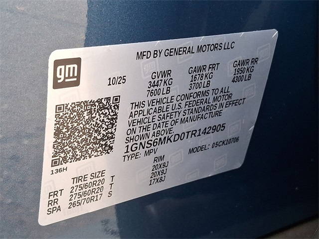 2026 Chevrolet Tahoe LS for sale at PATRIOT CHEVROLET OF WARMINSTER