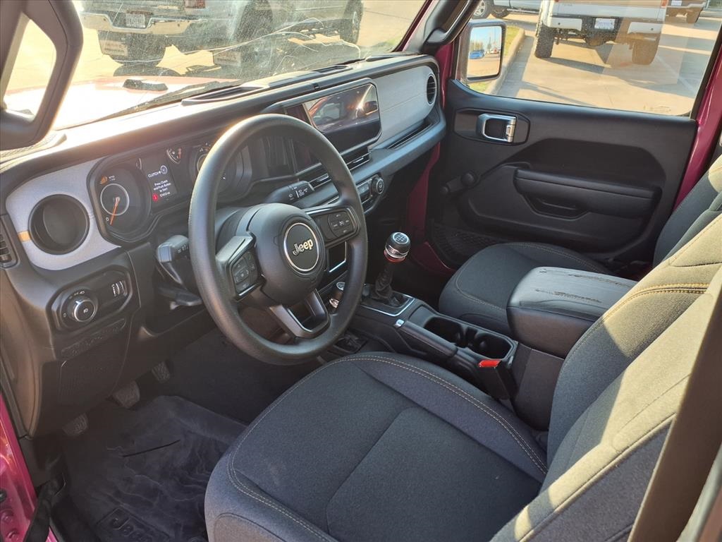 2024 Jeep Wrangler Sport Red at Texan Dodge Chrysler Jeep Ram