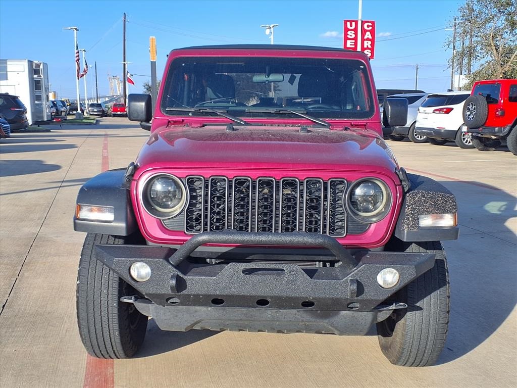 2024 Jeep Wrangler Sport Red at Texan Dodge Chrysler Jeep Ram
