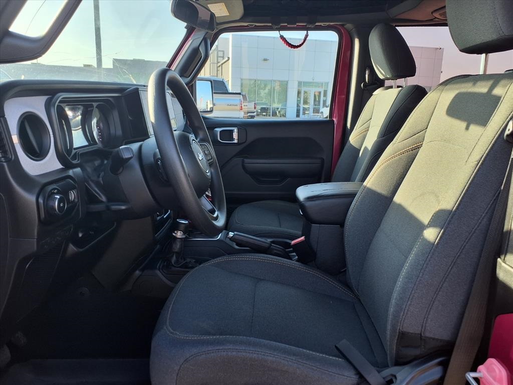 2024 Jeep Wrangler Sport Red at Texan Dodge Chrysler Jeep Ram