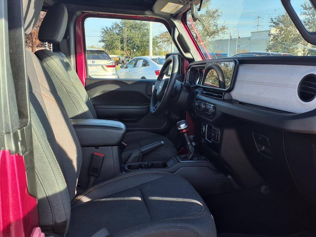 2024 Jeep Wrangler Sport Red at Texan Dodge Chrysler Jeep Ram
