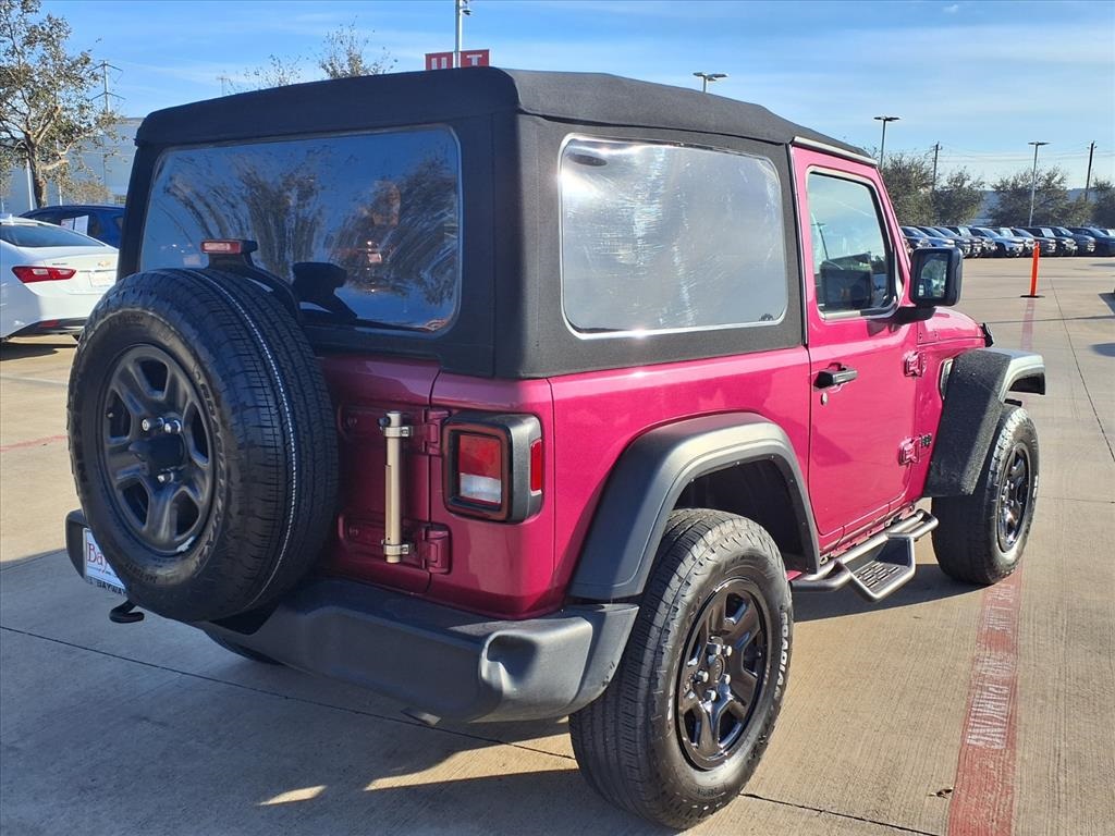 2024 Jeep Wrangler Sport Red at Texan Dodge Chrysler Jeep Ram