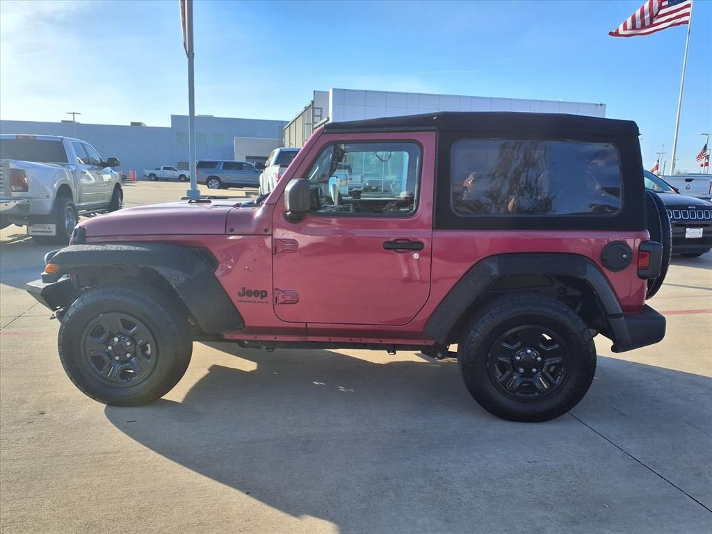 2024 Jeep Wrangler Sport Red at Texan Dodge Chrysler Jeep Ram