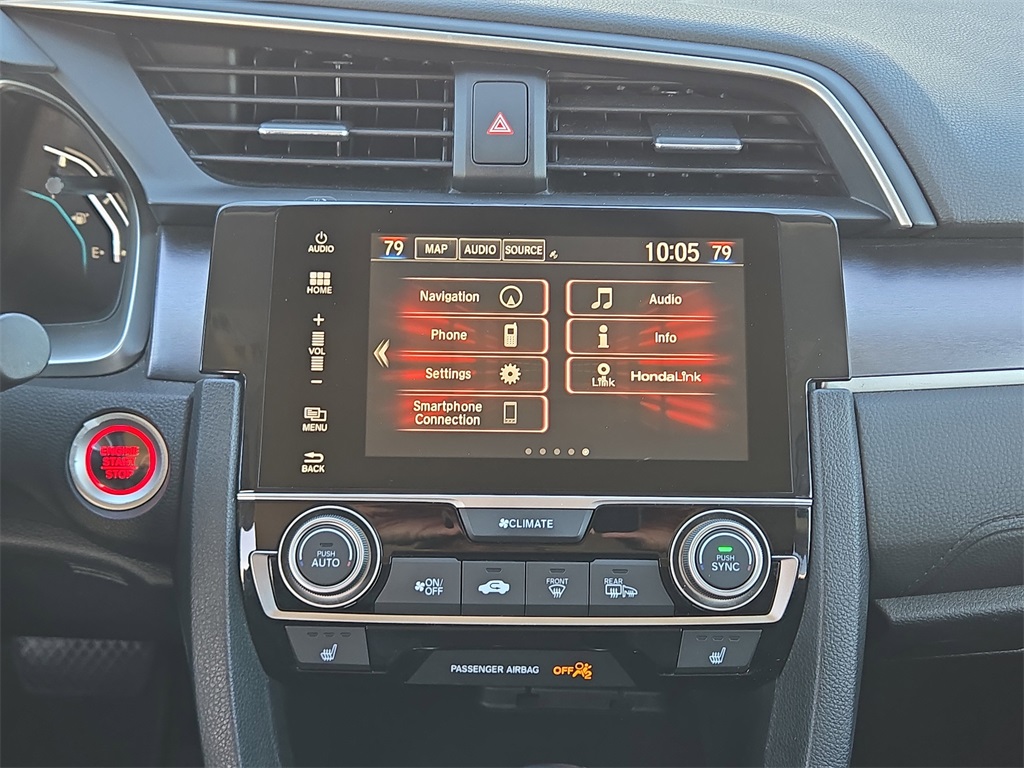 2016 Honda Civic Touring Black at Bravo Nissan