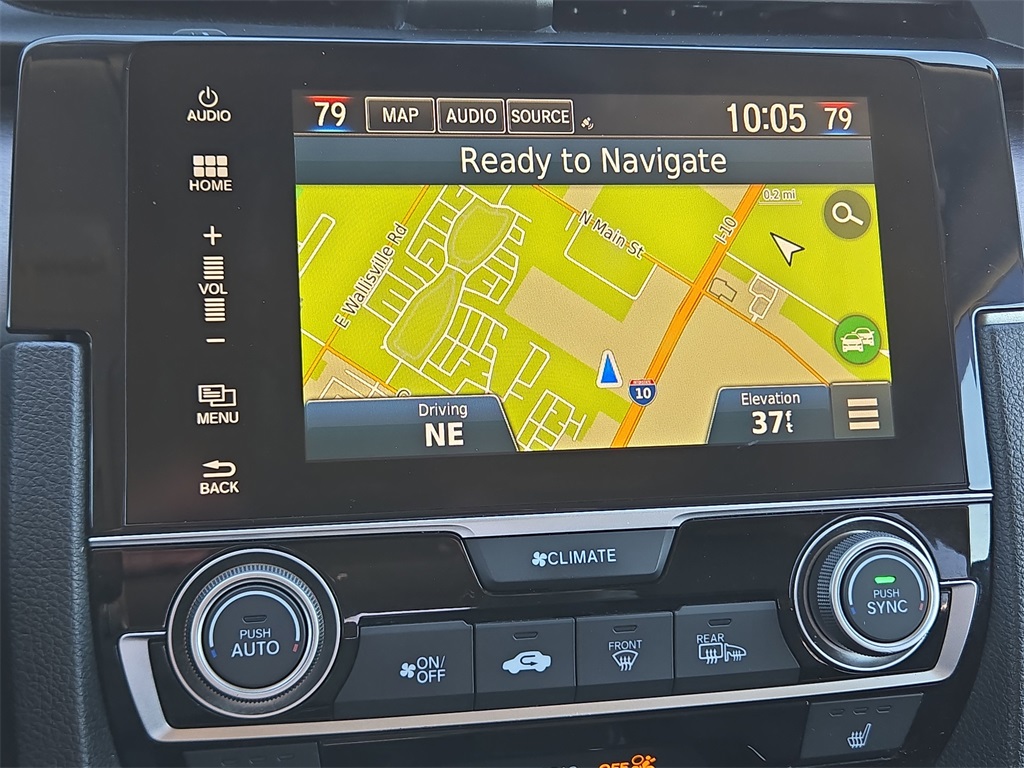 2016 Honda Civic Touring Black at Bravo Nissan