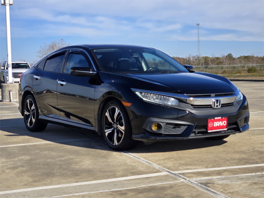 2016 Honda Civic Touring Black at Bravo Nissan
