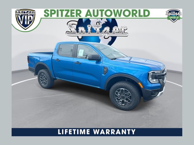 Velocity Blue Metallic 2026 Ford Ranger Pickup Truck Four-Wheel Drive Automatic
