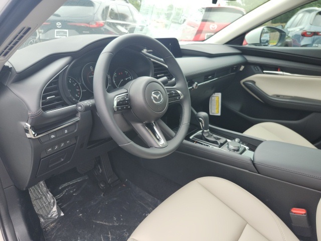 2025 Mazda Mazda3 2.5 S Preferred Package White at Stokes Mazda