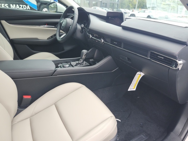 2025 Mazda Mazda3 2.5 S Preferred Package White at Stokes Mazda