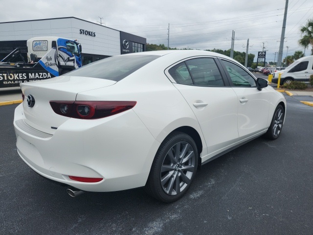 2025 Mazda Mazda3 2.5 S Preferred Package White at Stokes Mazda