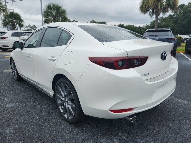 2025 Mazda Mazda3 2.5 S Preferred Package White at Stokes Mazda