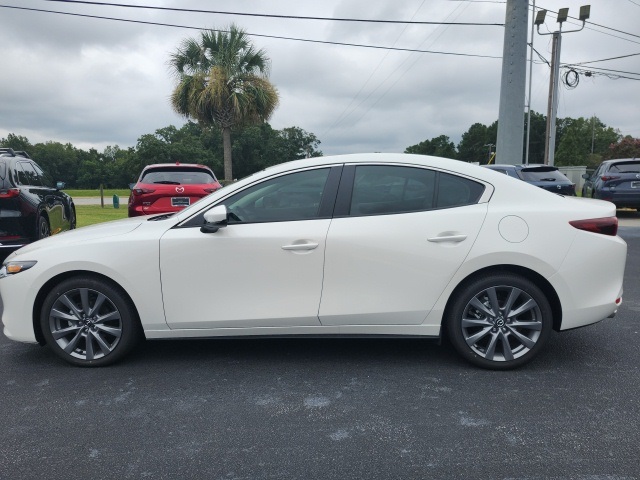 2025 Mazda Mazda3 2.5 S Preferred Package White at Stokes Mazda