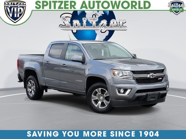 Gray (Satin Steel Metallic) 2020 Chevrolet Colorado Z71 Crew Cab 4WD Pickup Truck Four-Wheel Drive 8-Speed Automatic