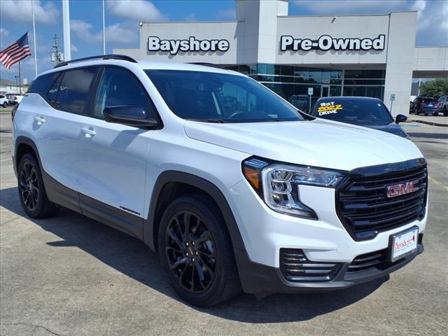 2023 GMC Terrain SLE White at Bayway Chrysler Dodge Jeep Ram