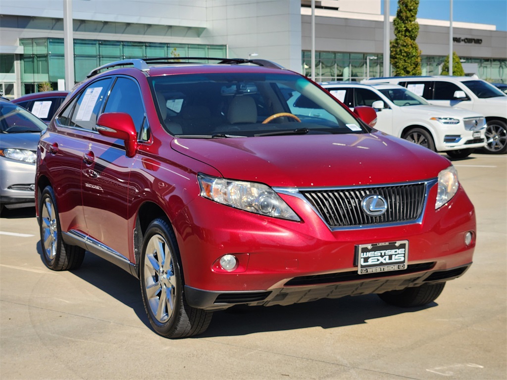 2010 Lexus RX 350 Red at Westside Lexus