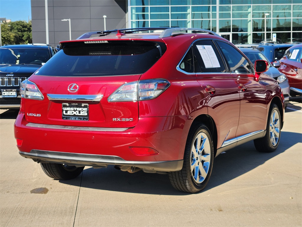 2010 Lexus RX 350 Red at Westside Lexus