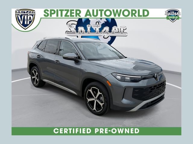 Platinum Gray Metallic 2025 Volkswagen Tiguan SE 4Motion SUV / Crossover All-Wheel Drive 8-Speed Automatic