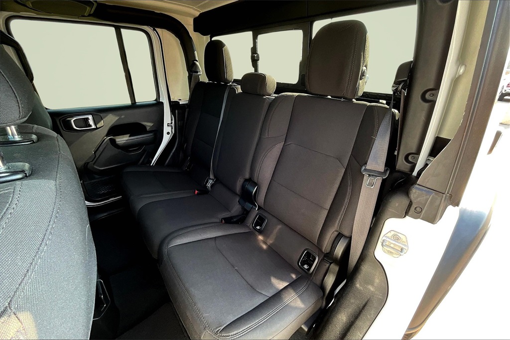 2023 Jeep Gladiator Sport White at Shottenkirk Kia Fort Bend