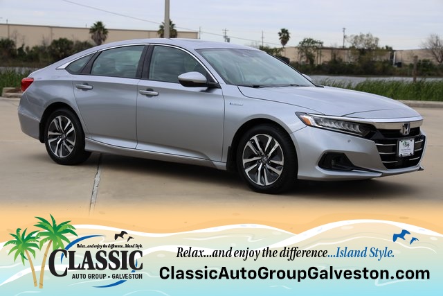 2022 Honda Accord Hybrid EX-L Silver at Gullo Toyota