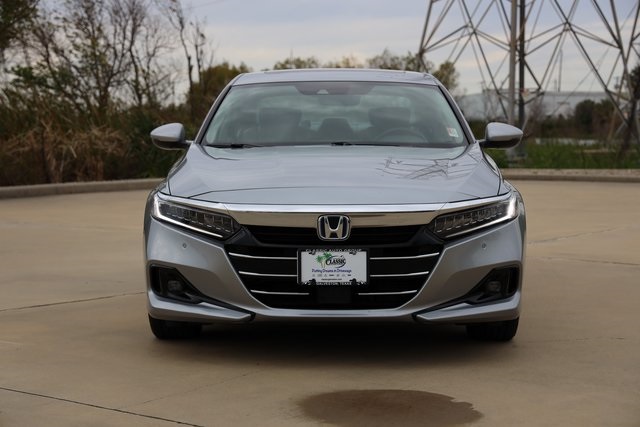 2022 Honda Accord Hybrid EX-L Silver at Gullo Toyota
