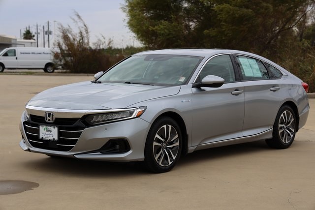 2022 Honda Accord Hybrid EX-L Silver at Gullo Toyota