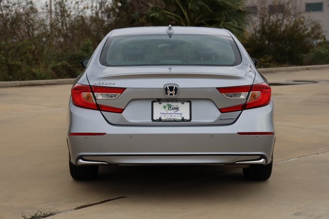 2022 Honda Accord Hybrid EX-L Silver at Gullo Toyota