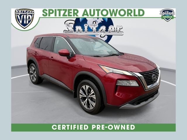 Red (Scarlet Ember Tintcoat) 2023 Nissan Rogue SV AWD SUV / Crossover All-Wheel Drive Continuously Variable Transmission
