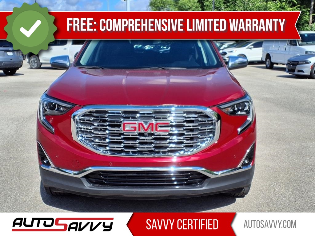 2018 GMC Terrain Denali Red at Texan Dodge Chrysler Jeep Ram