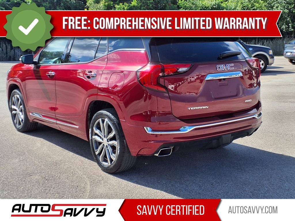 2018 GMC Terrain Denali Red at Texan Dodge Chrysler Jeep Ram