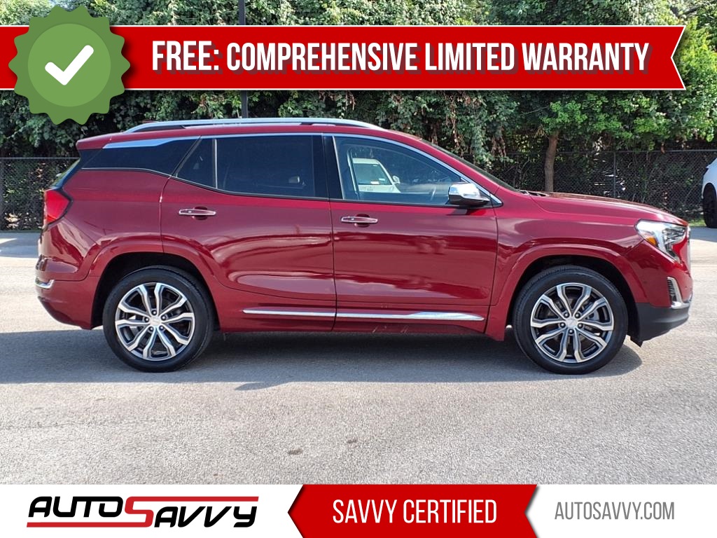 2018 GMC Terrain Denali Red at Texan Dodge Chrysler Jeep Ram