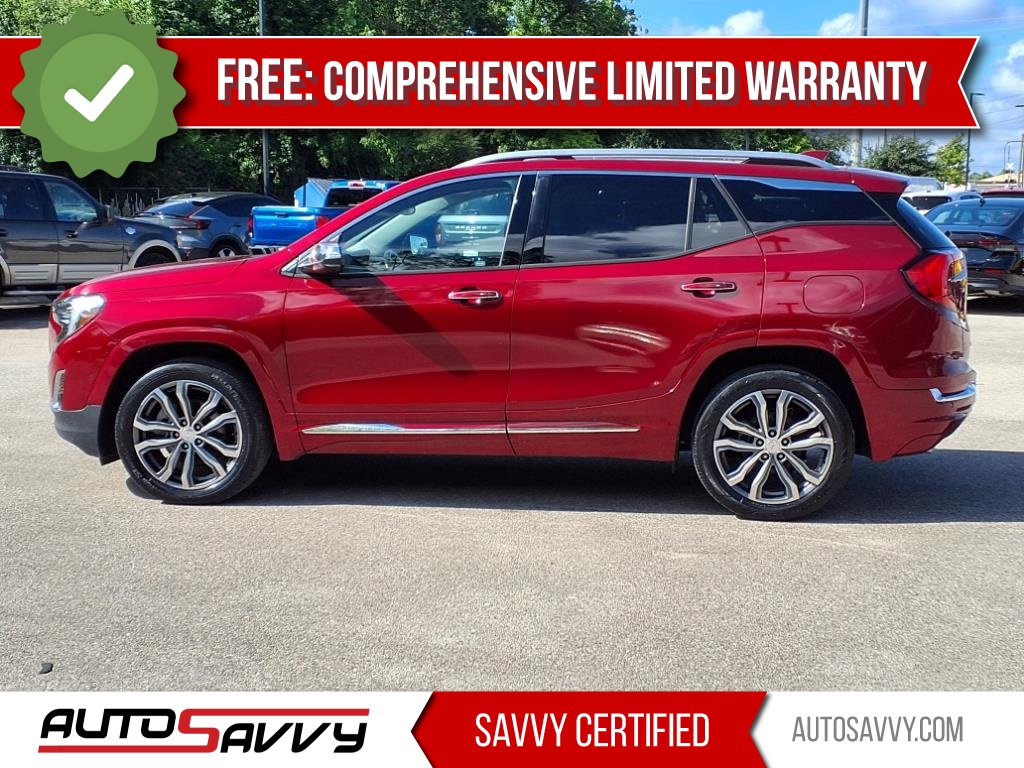 2018 GMC Terrain Denali Red at Texan Dodge Chrysler Jeep Ram
