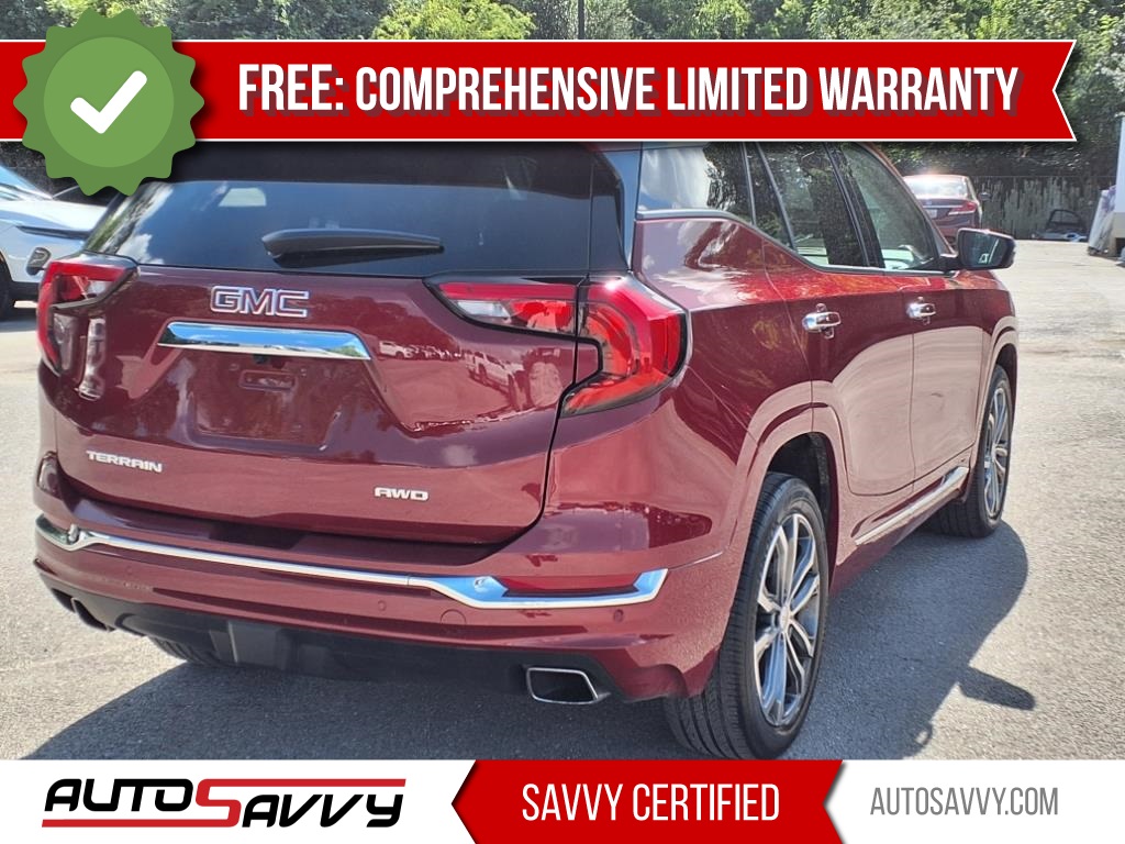 2018 GMC Terrain Denali Red at Texan Dodge Chrysler Jeep Ram