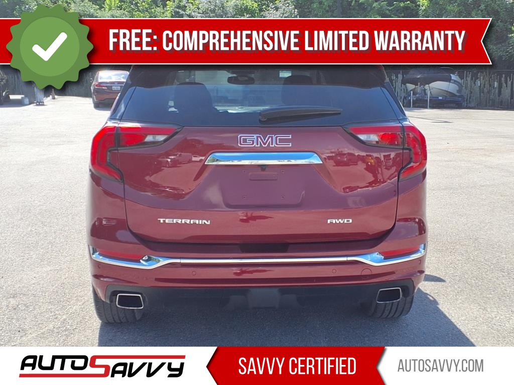 2018 GMC Terrain Denali Red at Texan Dodge Chrysler Jeep Ram