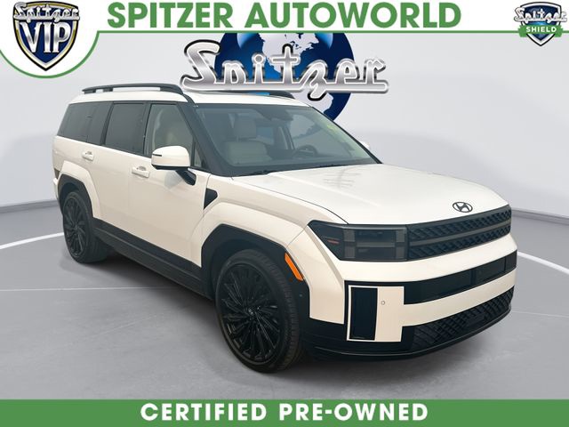 Serenity White 2025 Hyundai Santa Fe SUV / Crossover All-Wheel Drive Automatic