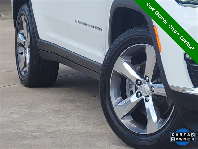 2022 Jeep Grand Cherokee L Limited White at Mac Haik CDJR North Houston