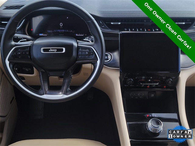 2022 Jeep Grand Cherokee L Limited White at Mac Haik CDJR North Houston