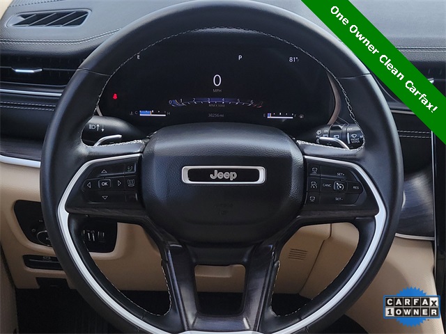 2022 Jeep Grand Cherokee L Limited White at Mac Haik CDJR North Houston