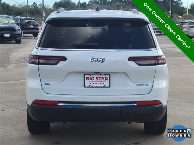 2022 Jeep Grand Cherokee L Limited White at Mac Haik CDJR North Houston