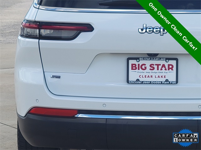 2022 Jeep Grand Cherokee L Limited White at Mac Haik CDJR North Houston
