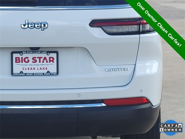 2022 Jeep Grand Cherokee L Limited White at Mac Haik CDJR North Houston