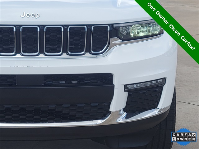 2022 Jeep Grand Cherokee L Limited White at Mac Haik CDJR North Houston