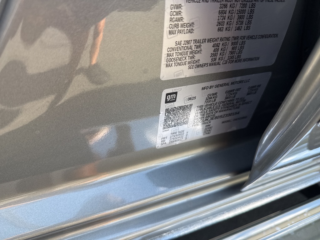 2025 Chevrolet Silverado 1500