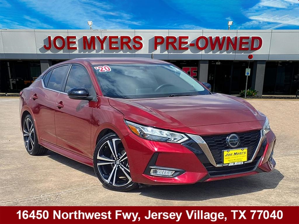 2020 Nissan Sentra SR Red at Martin Chrysler Dodge Jeep Ram